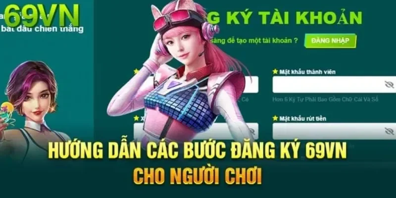 trang chủ 206 Hướng dẫn đăng ký /đăng nhập 69VN nhanh chóng